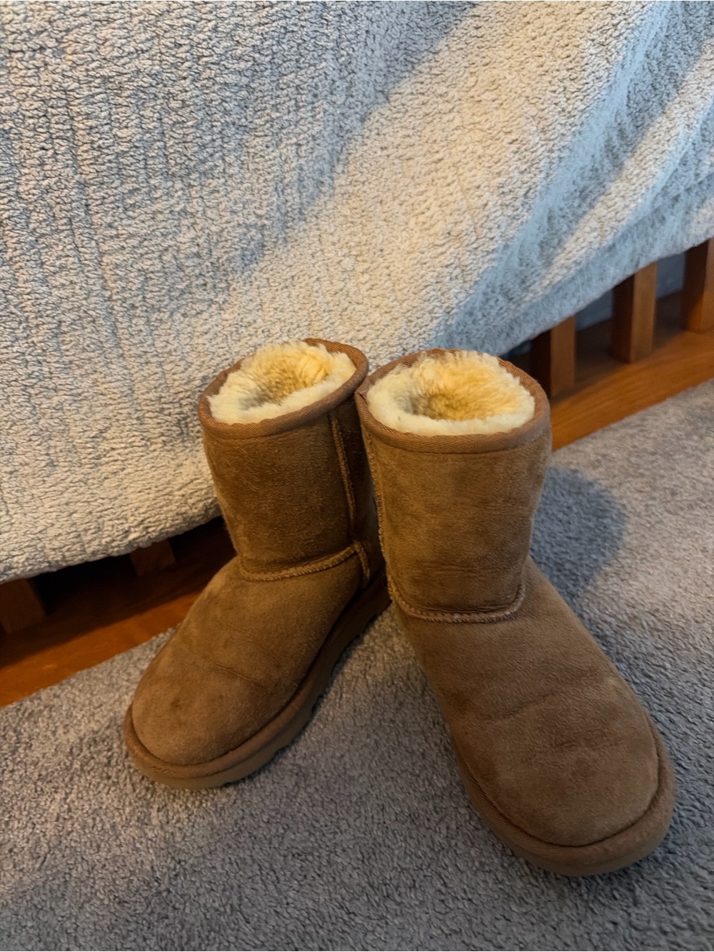 UGG Kids Classic Short Boots - Chestnut Brown